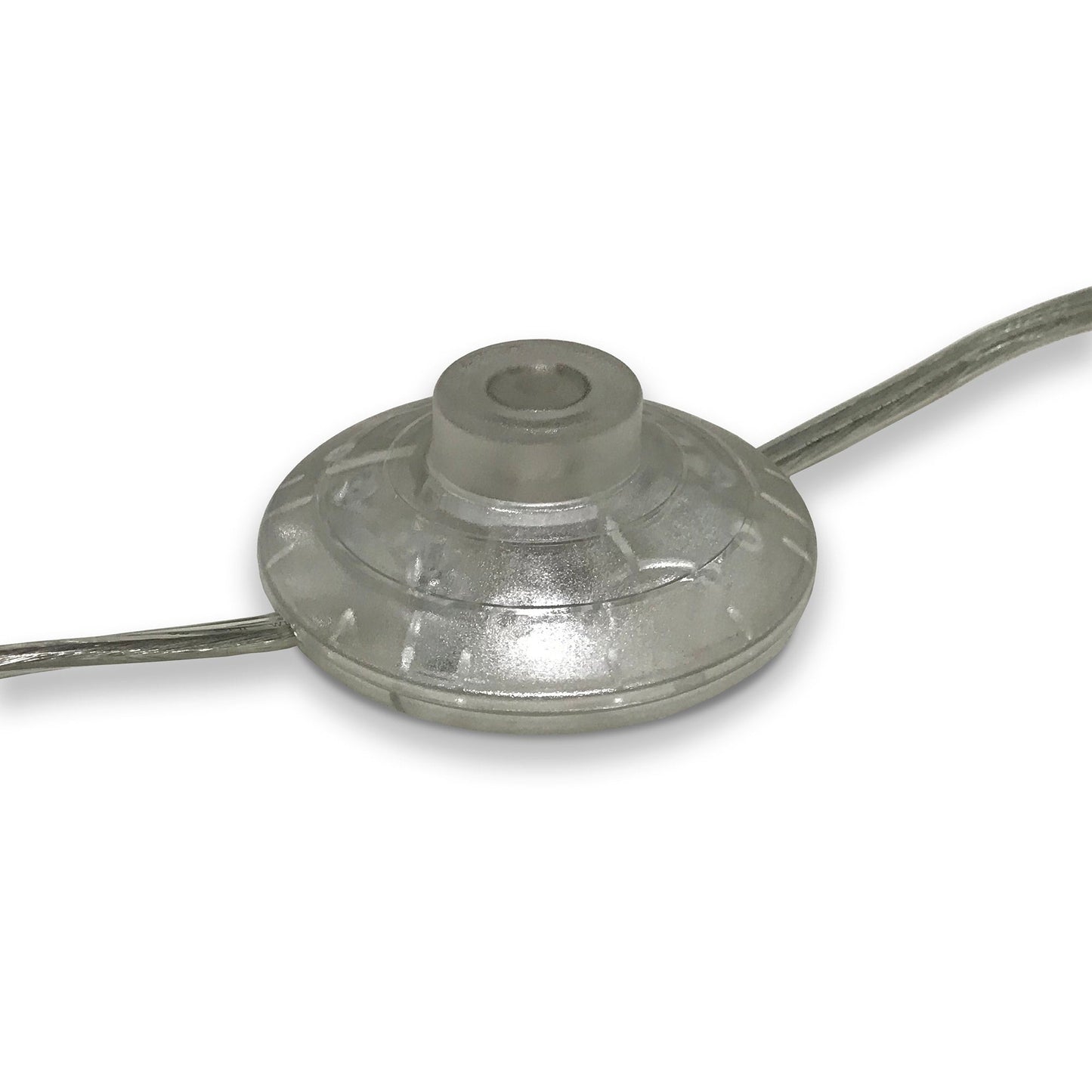 Lampadaire arqué Verona avec abat-jour en verre