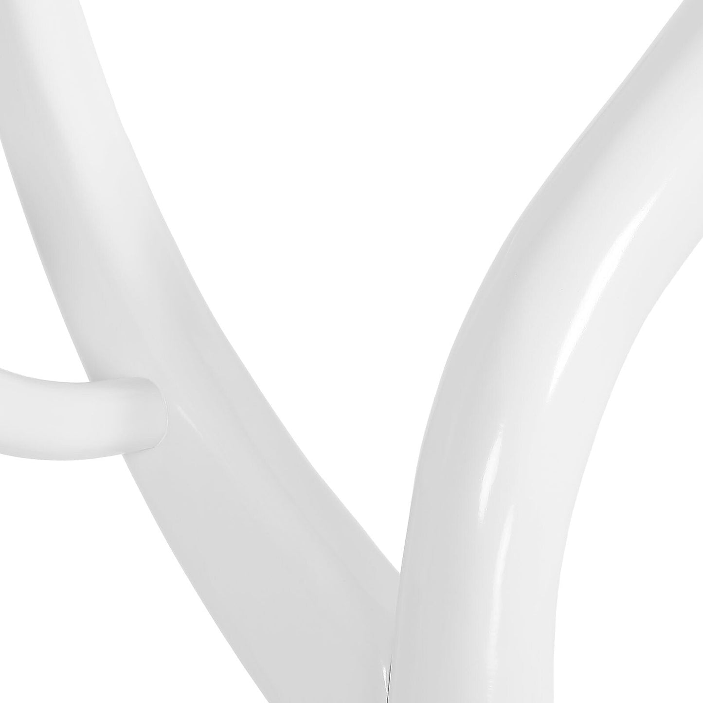 Porte-manteau autoportant en bois d'hévéa avec 8 crochets - 24,5 cm (L) x 70,87 cm (H)