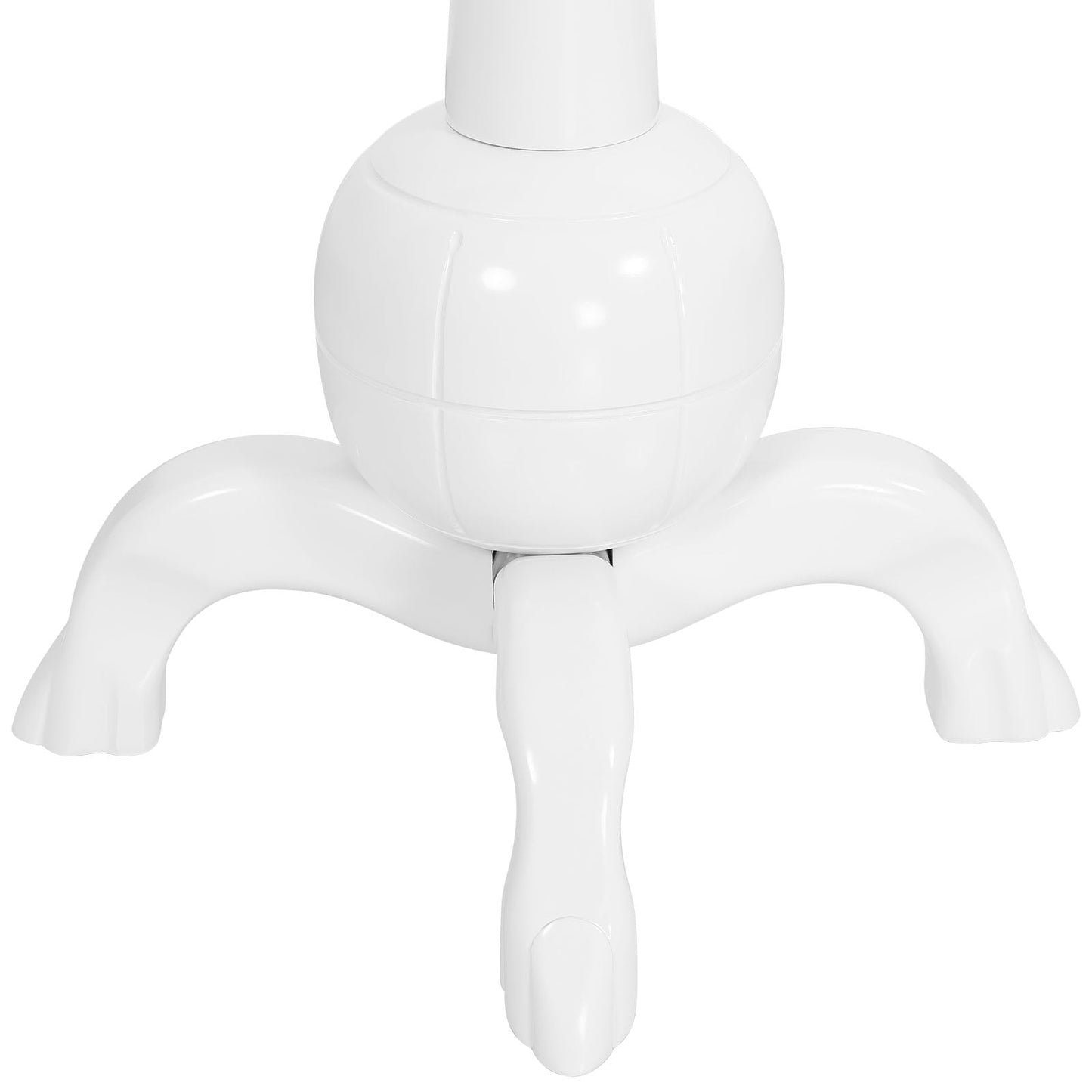 Porte-manteau autoportant en bois d'hévéa avec 8 crochets - 24,5 cm (L) x 70,87 cm (H)