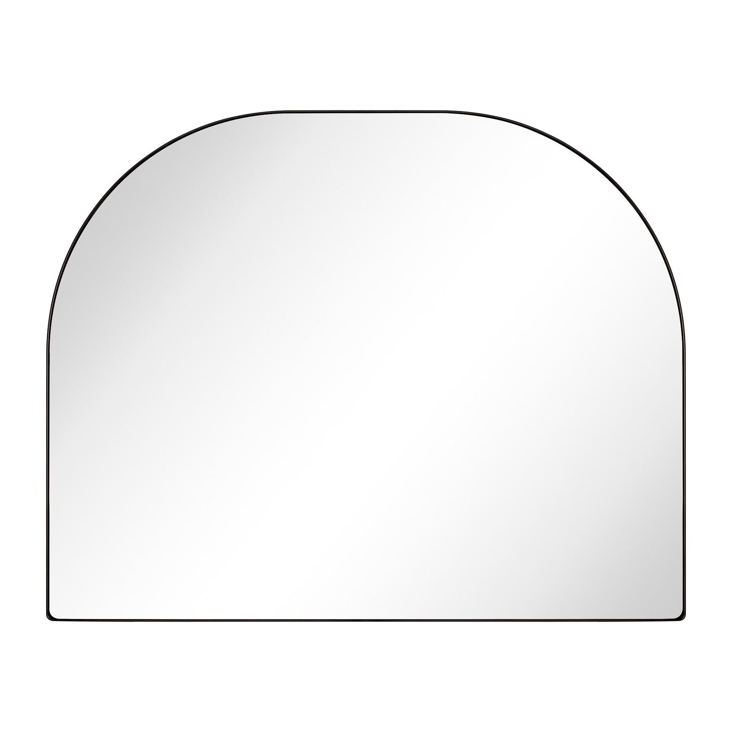 Miroir arqué grand format TEHOME Dezerae pour cheminée, 101,6 cm (L) x 81,3 cm (H)