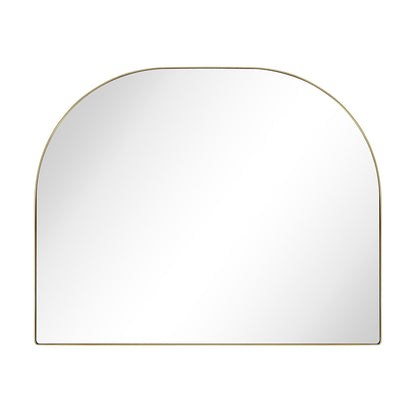 Miroir arqué grand format TEHOME Dezerae pour cheminée, 101,6 cm (L) x 81,3 cm (H)