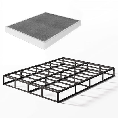 Ressort métallique extra-plat de 12,7 cm (5 pouces), structure robuste avec revêtement gris