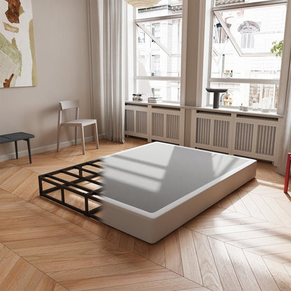 Ressort métallique extra-plat de 12,7 cm (5 pouces), structure robuste avec revêtement gris