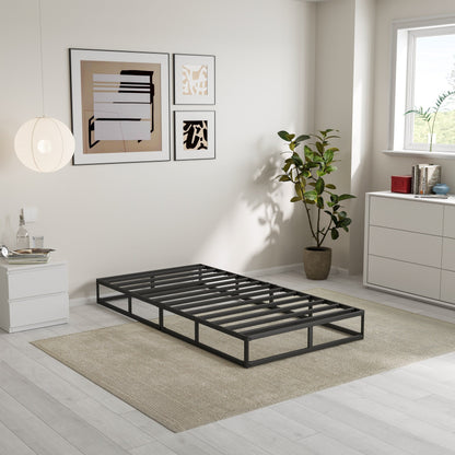 Ressort métallique extra-plat de 12,7 cm (5 pouces), structure robuste avec revêtement gris