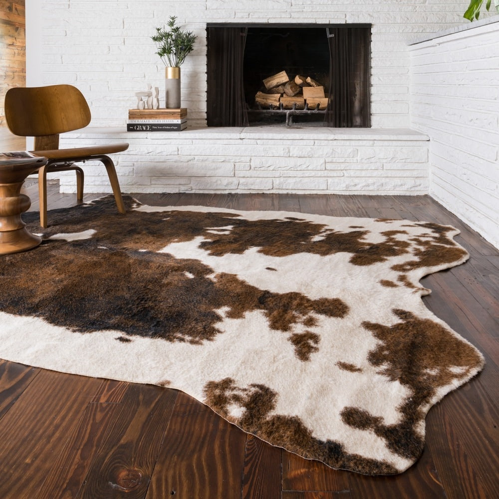 Tapis Alexander Home Yosemite en imitation peau de vache