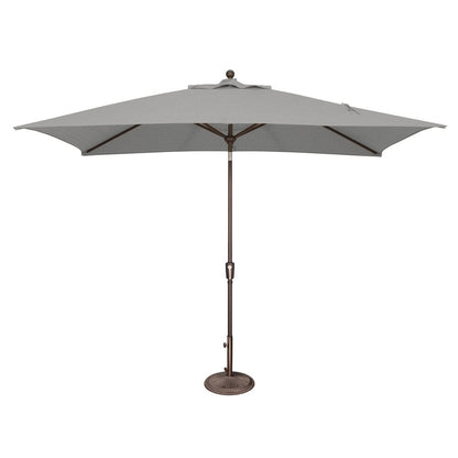 Parasol rectangulaire inclinable SimplyShade Catalina de 3 mètres (10 pieds) à bouton-poussoir