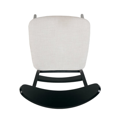 Chaises de salle à manger Abrielle en bois d'hévéa, style moderne du milieu du siècle (lot de 2), par Christopher Knight Home