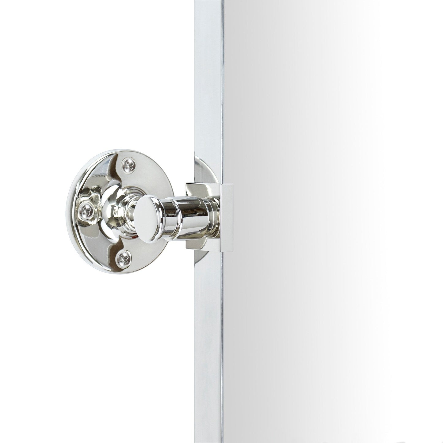 Miroir mural rectangulaire pivotant et inclinable en métal TEHOME Jonathan