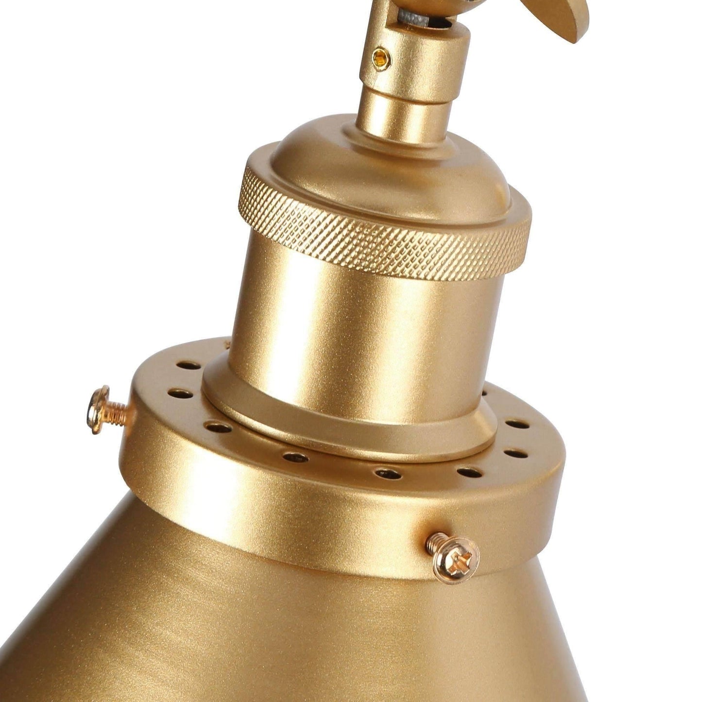 Lot de 2 appliques murales modernes à bras articulé, réglables et câblées