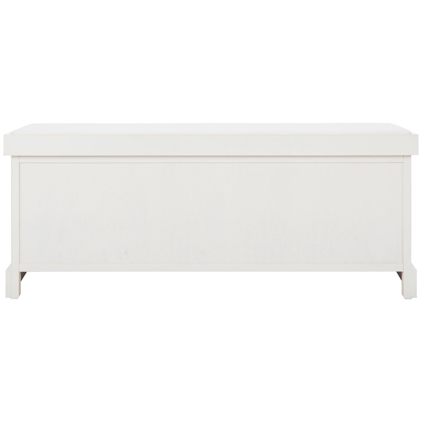 Banc de rangement SAFAVIEH Fiorello à 3 tiroirs avec coussin - 120 cm (L) x 38 cm (l) x 48 cm (H)