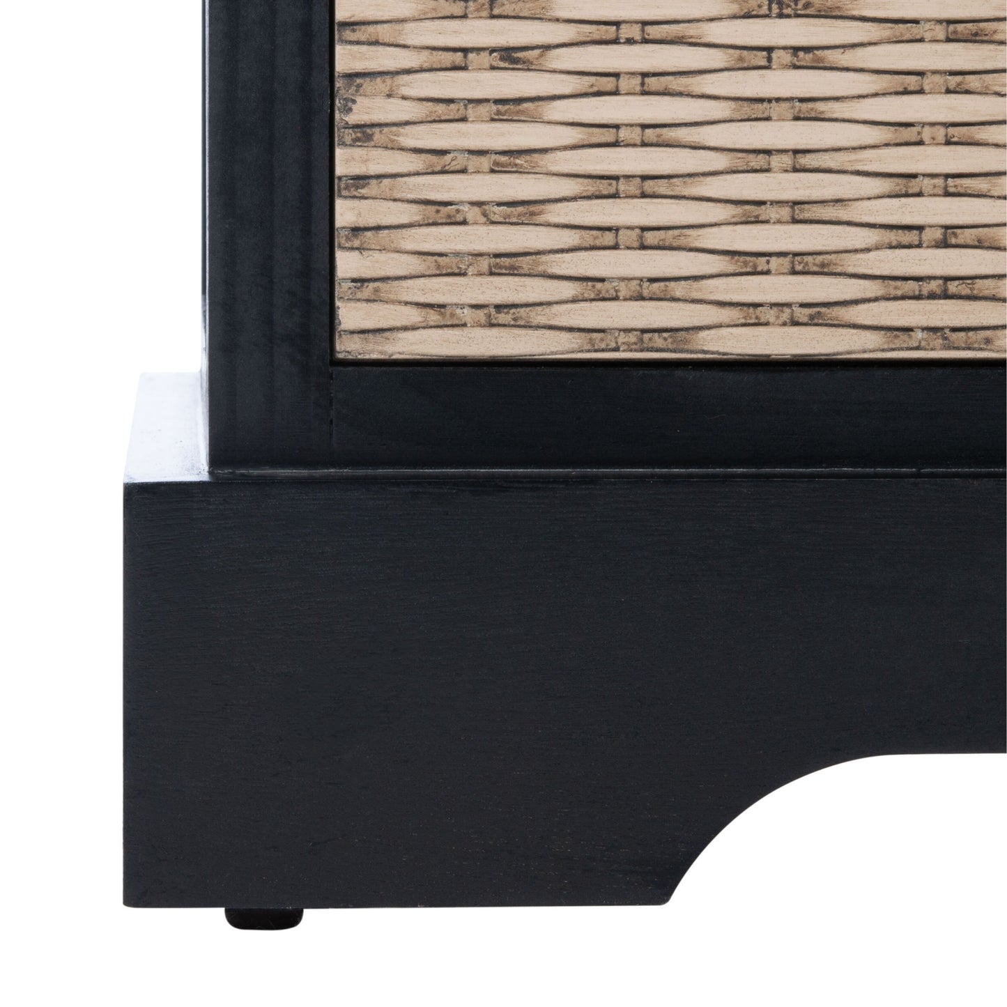 Banc de rangement SAFAVIEH Fiorello à 3 tiroirs avec coussin - 120 cm (L) x 38 cm (l) x 48 cm (H)