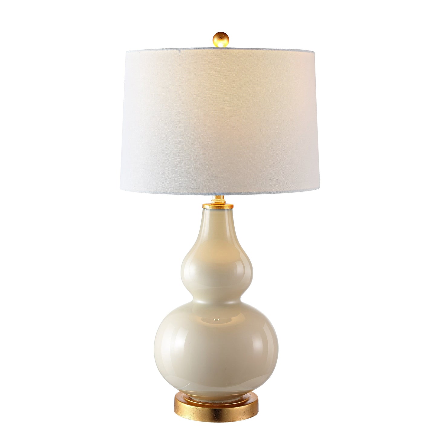 Lampe de table SAFAVIEH Lighting Diede Gourde (lot de 2) - 15 x 15 x 28,5 cm - 15 cm (L) x 15 cm (P) x 29 cm (H)