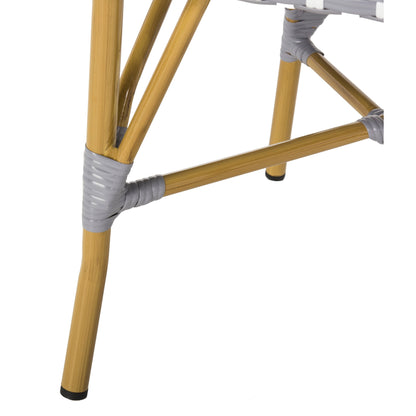 Chaises de salle à manger empilables SAFAVIEH Marolyn (lot de 2) - 45,7 cm (L) x 55,9 cm (P) x 88,9 cm (H)