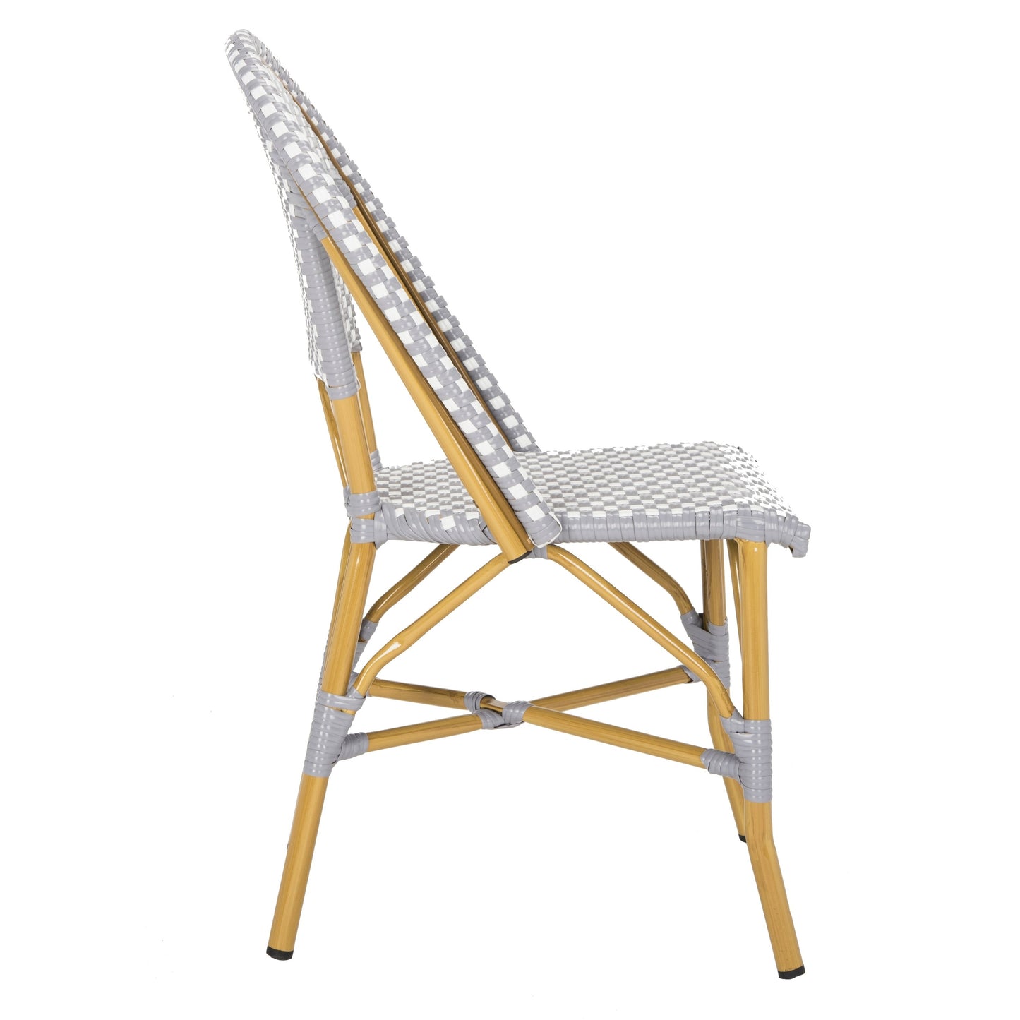 Chaises de salle à manger empilables SAFAVIEH Marolyn (lot de 2) - 45,7 cm (L) x 55,9 cm (P) x 88,9 cm (H)