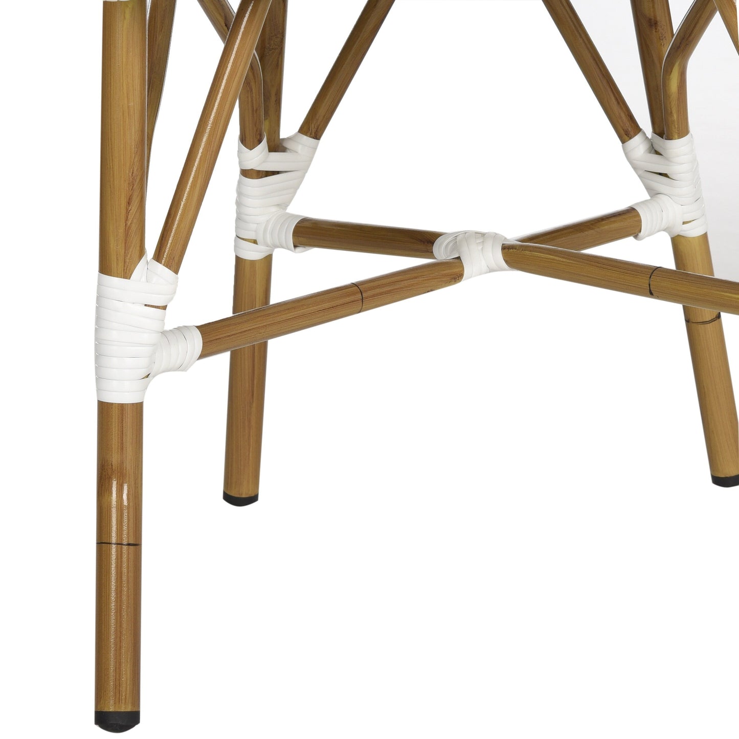 Chaises de salle à manger empilables SAFAVIEH Marolyn (lot de 2) - 45,7 cm (L) x 55,9 cm (P) x 88,9 cm (H)