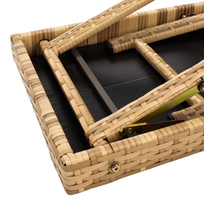 Ensemble de bain de soleil 3 pièces SAFAVIEH Outdoor Blaguna - 83 cm (L) x 20 cm (P) x 24 cm (H)