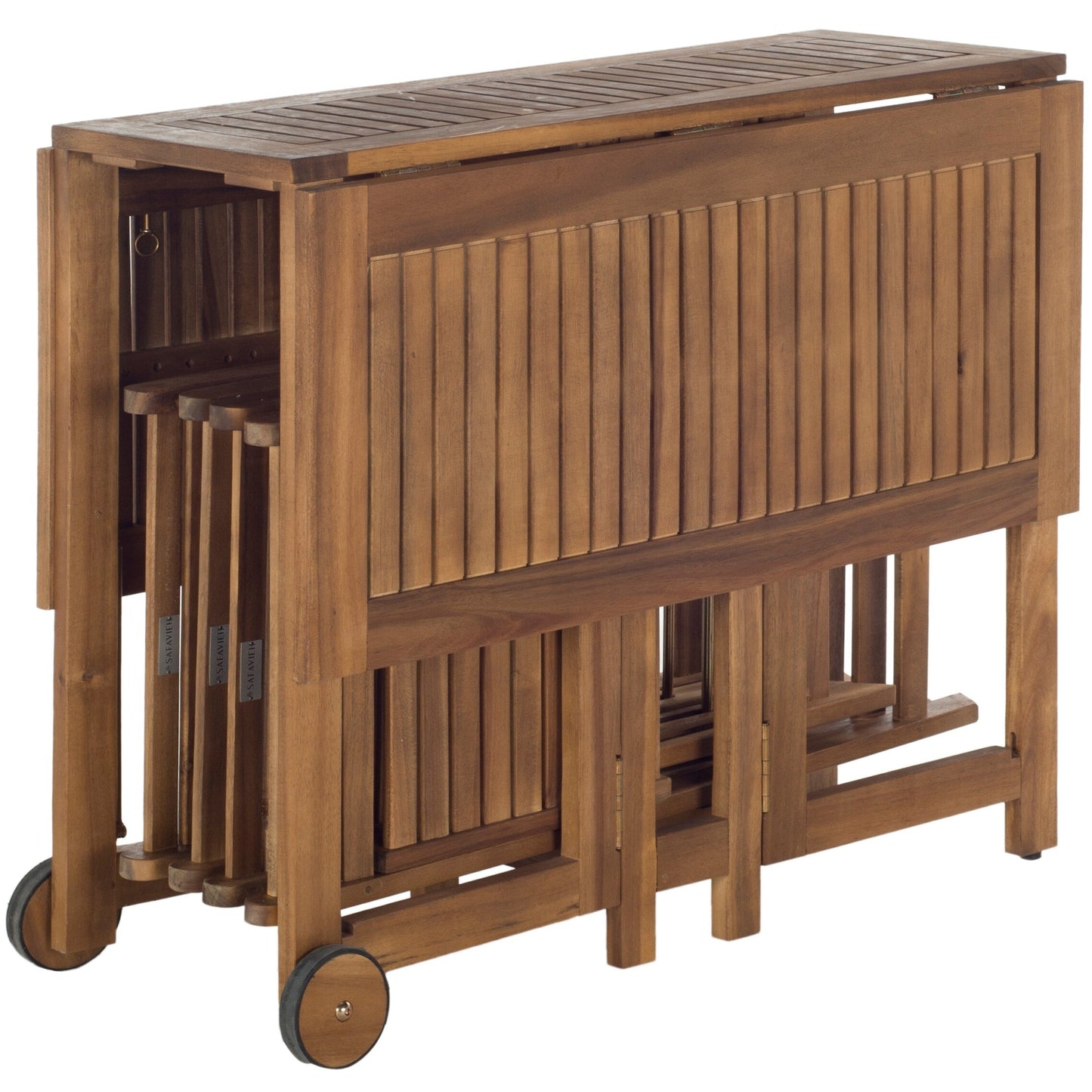 Ensemble de salle à manger d'extérieur SAFAVIEH Brandy 5 pièces - 43 po L x 35 po P x 29 po H