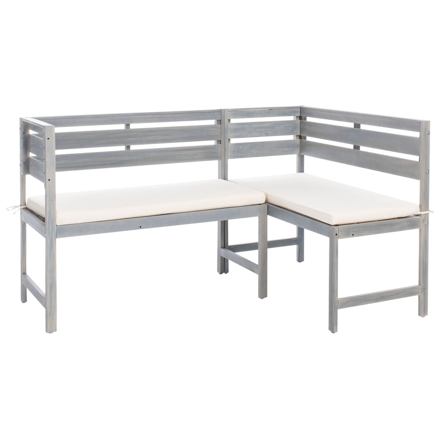 Ensemble de salon d'angle de balcon 3 pièces SAFAVIEH Outdoor Kenna - 39 po L x 19 po P x 33 po H