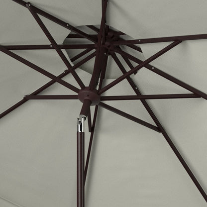 Parasol double SAFAVIEH Outdoor Kjerstin Valance de 2,74 m (9 pi)