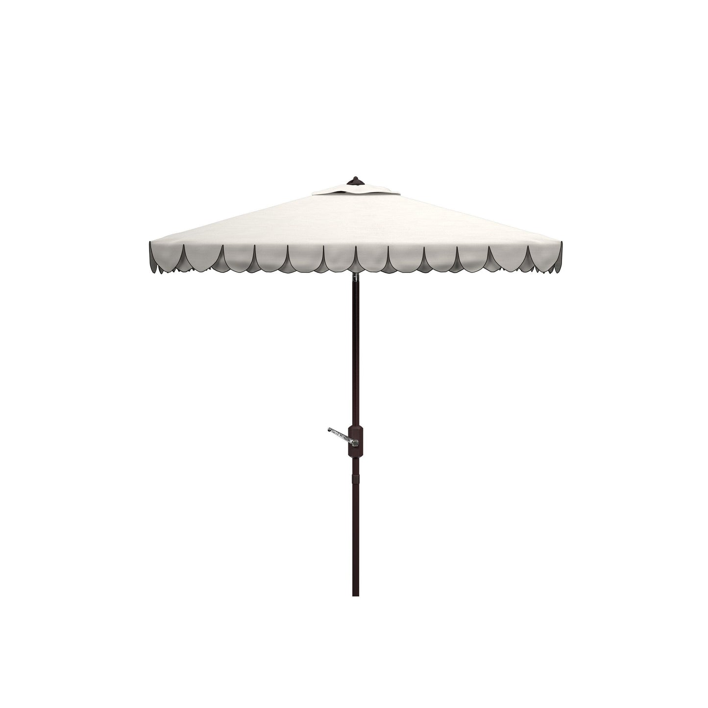 Parasol carré SAFAVIEH Outdoor Naima Valance de 2,3 m