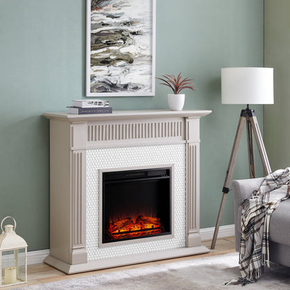 Foyer électrique encastrable SEI Furniture 23 avec télécommande