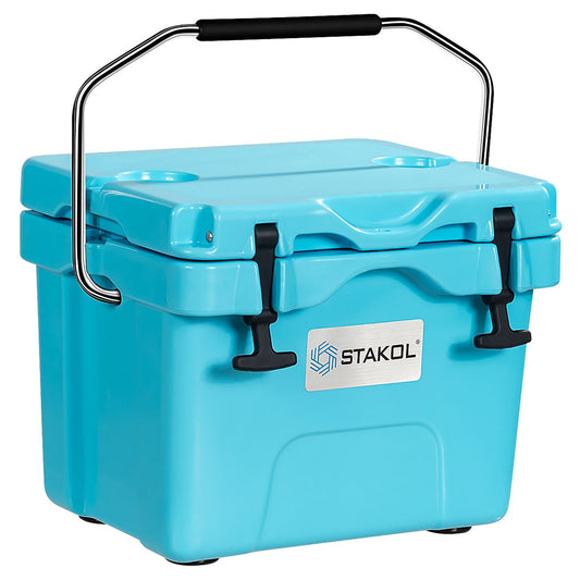 Glacière portable SKTAKOL 16 pintes (15 litres) étanche, capacité 24 canettes de glace - Voir les détails