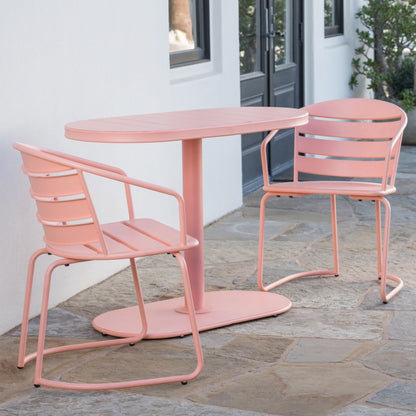 Ensemble bistro d'extérieur 3 pièces Santa Monica par Christopher Knight Home