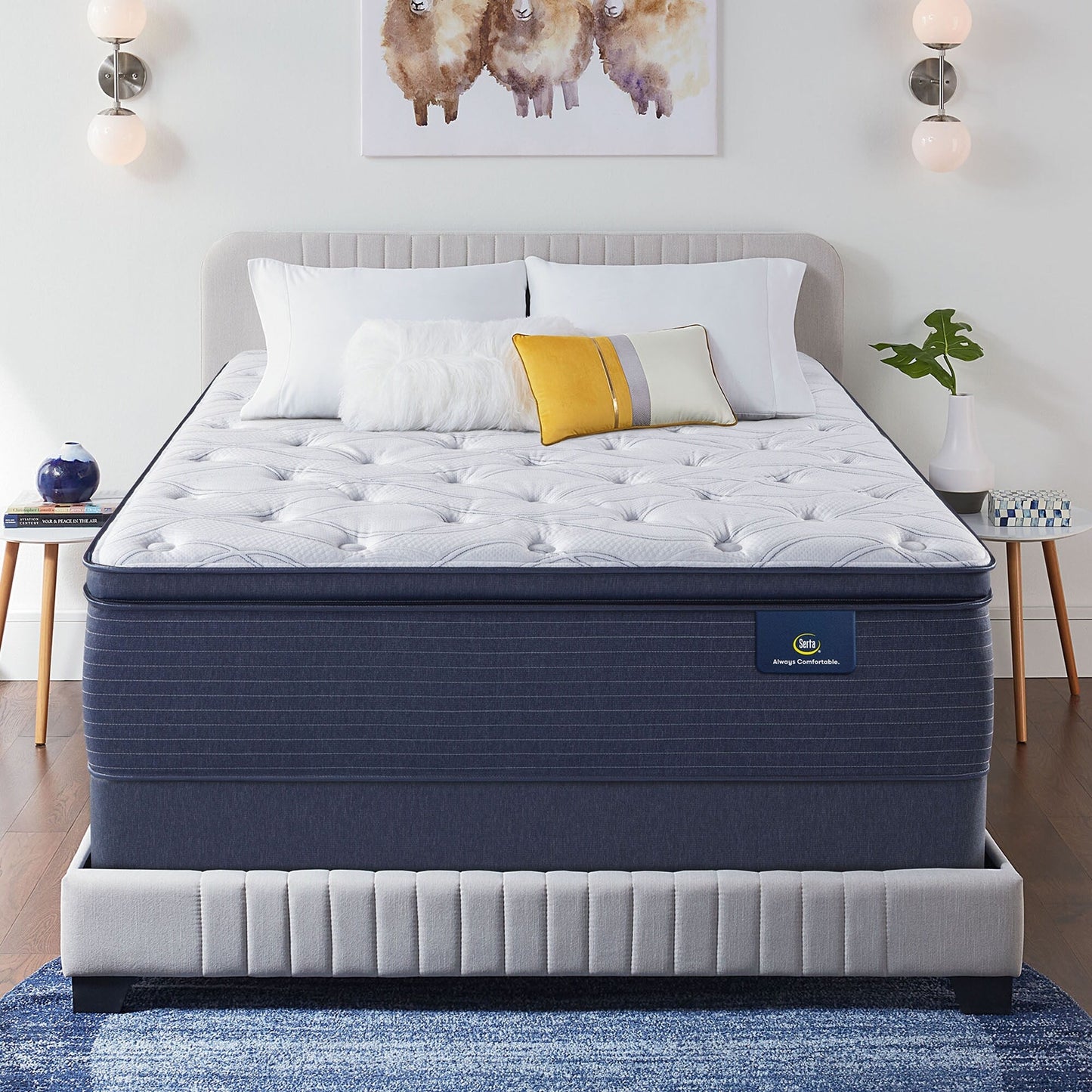Matelas Serta Clarks Hill 15 Plush Pillow Top.