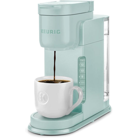 Cafetière à dosettes K-Cup individuelles, 3 tailles de tasse, café fort, réservoir de 1,25 L, menthe