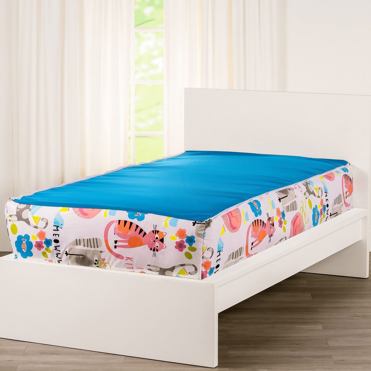 Ensemble de literie de luxe à fermeture éclair Siscovers I Heart Cats Bunkie