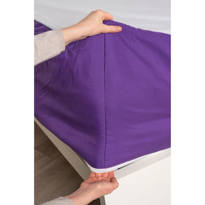 Ensemble de literie de luxe Siscovers Purple Bunkie avec fermeture éclair