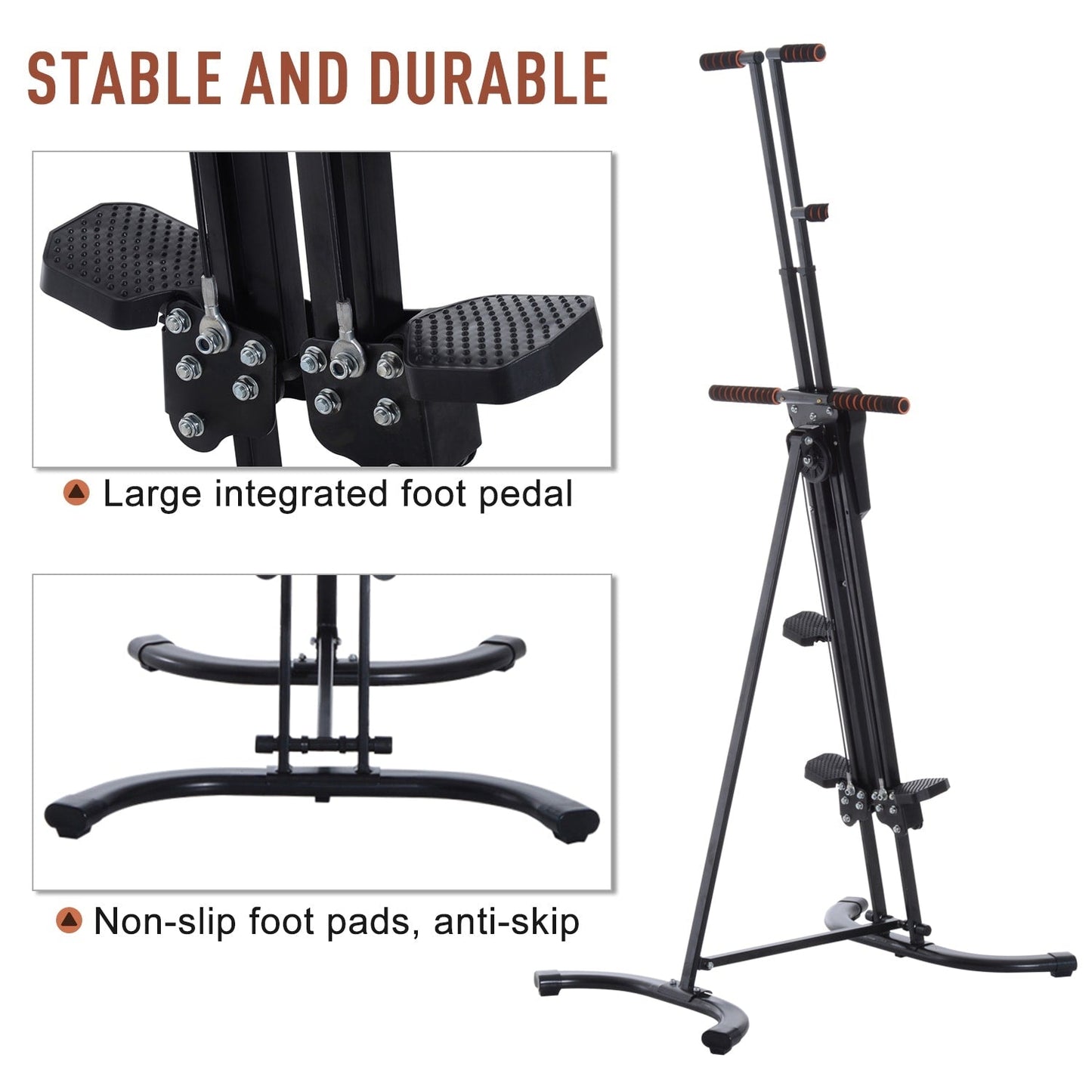 Appareil de musculation vertical Soozier en acier - 28L x 26l x 82H