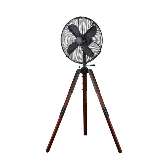 Ventilateur sur trépied Star Fans Star de 40 cm avec pieds en bois