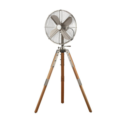 Ventilateur sur trépied Star Fans Star de 40 cm avec pieds en bois