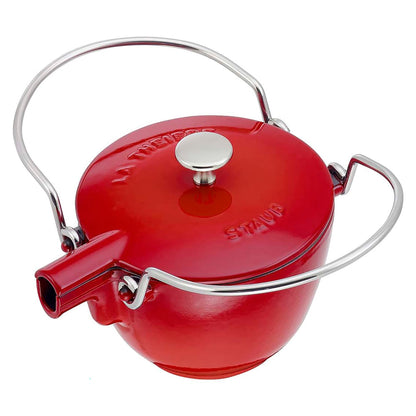 Bouilloire ronde en fonte STAUB de 1 litre