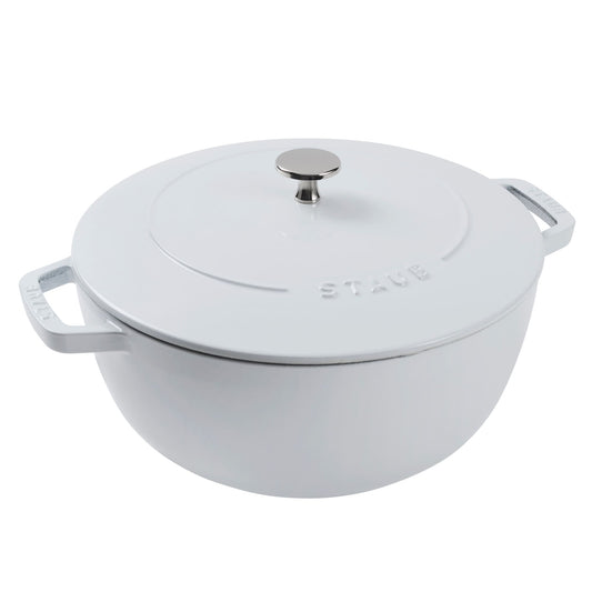 Cocotte en fonte Staub Essential, 5 litres, pour 5 à 6 personnes, fabriquée en France - 5 pintes