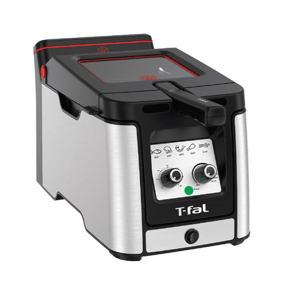 Friteuse T-fal Advanced sans odeur avec élément chauffant à immersion, capacité d'huile de 3,5 L - 3,5 litres