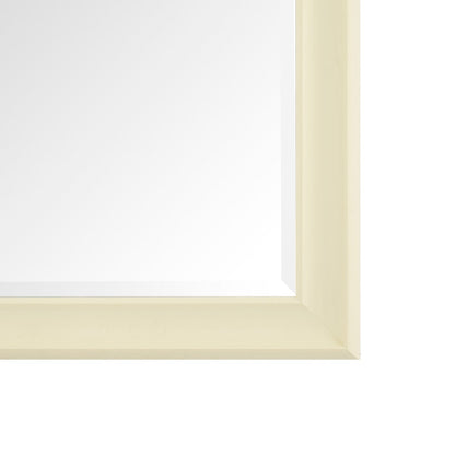 Miroir haut, miroir surdimensionné, cadre lisse en imitation bois, miroir rectangulaire mural