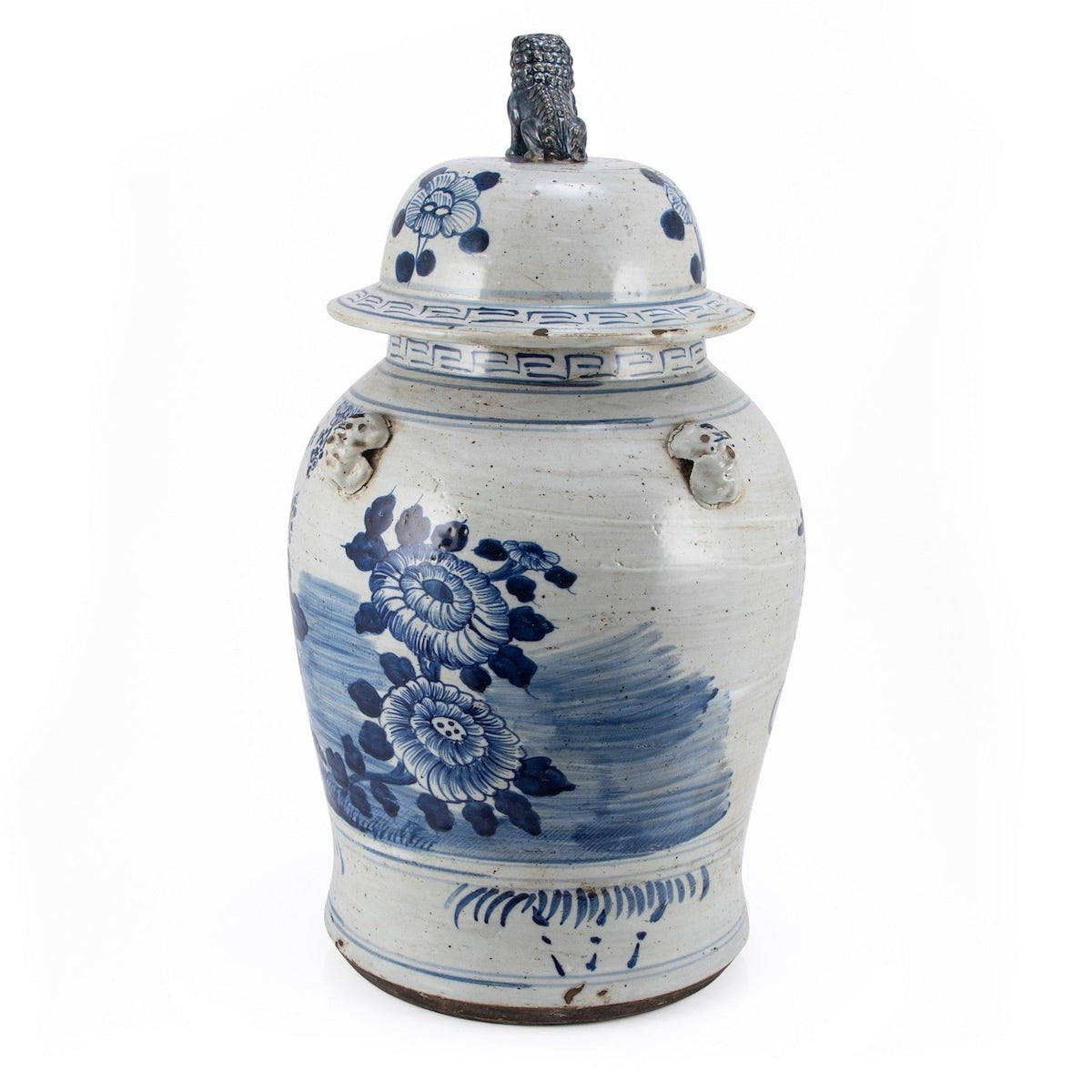 Plantes des quatre saisons en pot de temple vintage - Grand