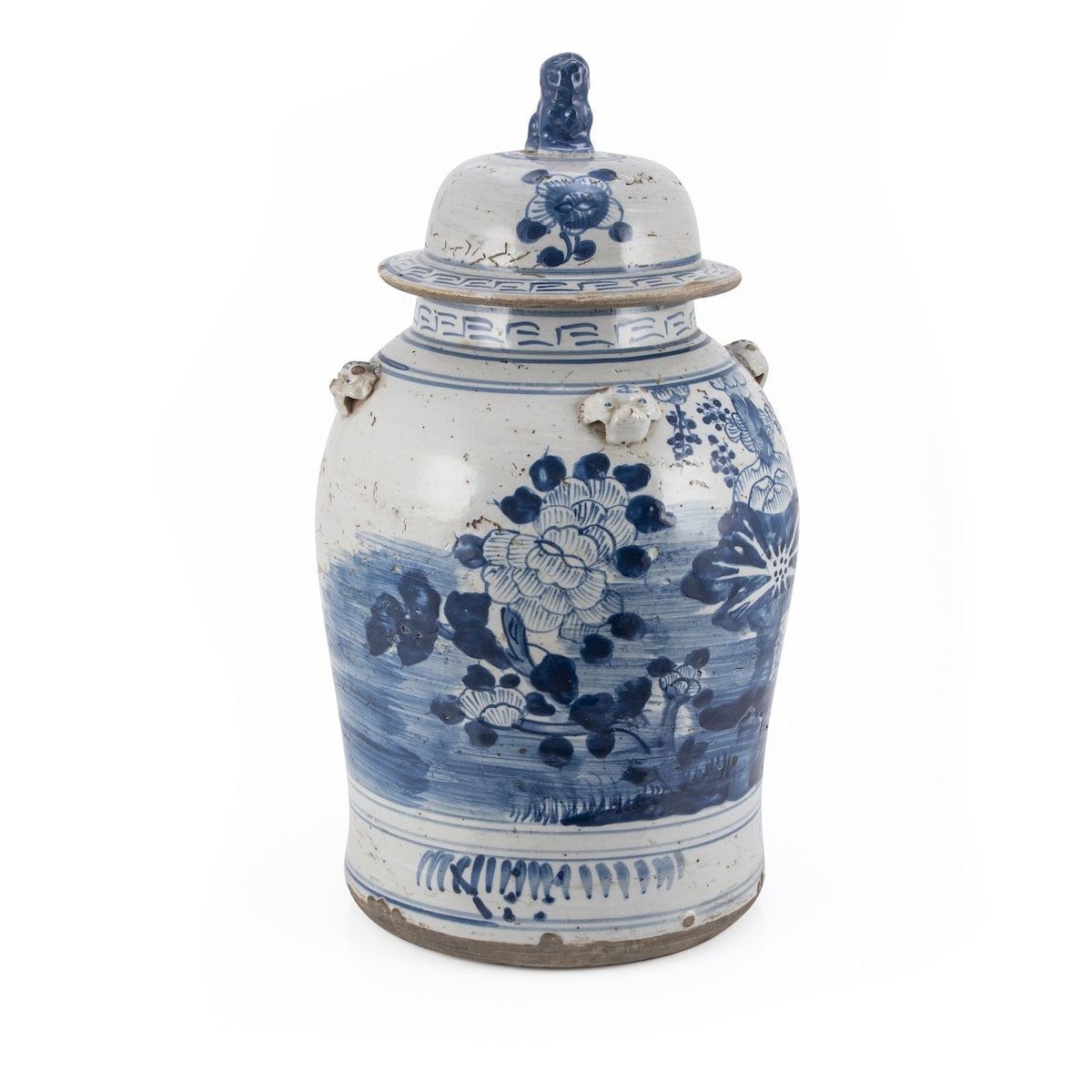 Plantes des quatre saisons en pot de temple vintage - Petit