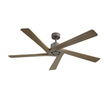Ventilateur de plafond intérieur WINGBO 54 pouces à moteur CC sans éclairage - Non disponible