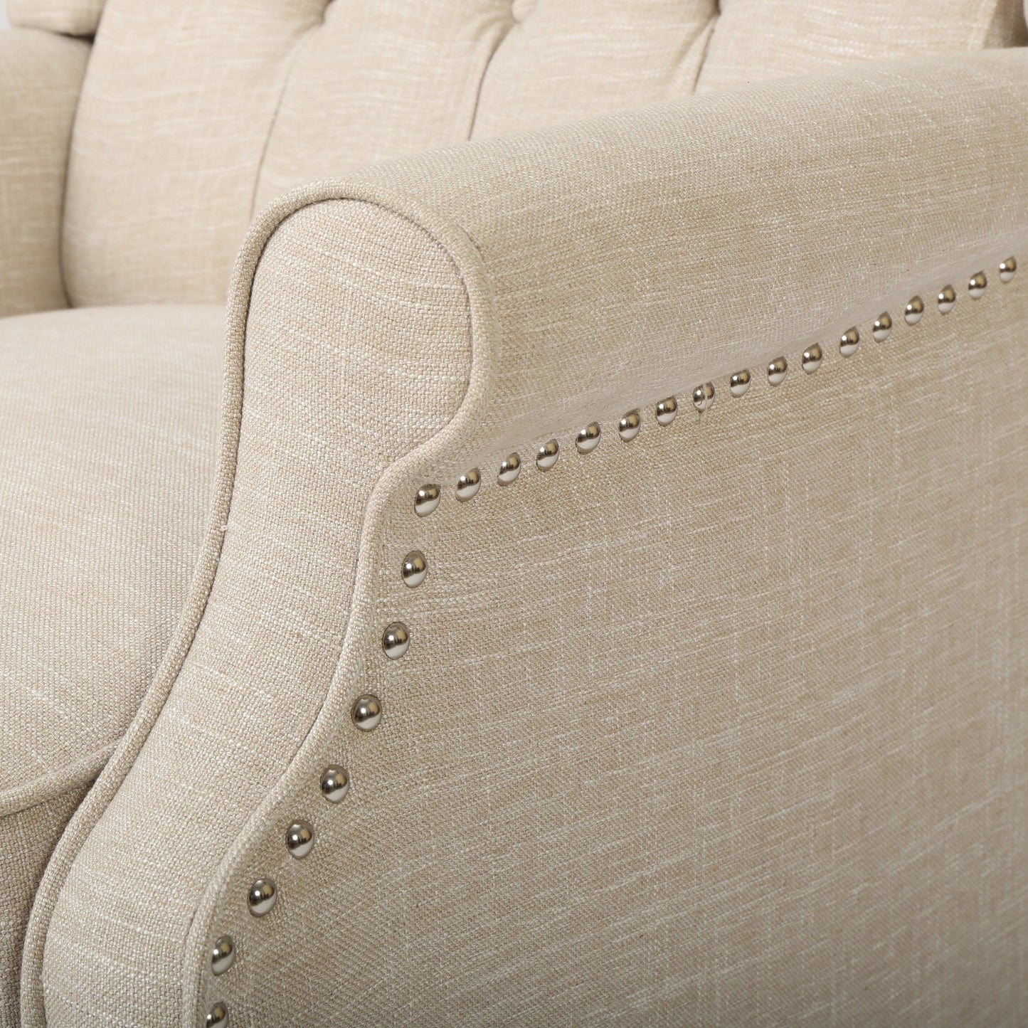 Fauteuils inclinables Walter en tissu capitonné (lot de 2) par Christopher Knight Home