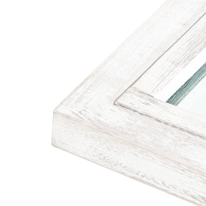 Miroir de fenêtre en bois arqué 180 cm L x 79 cm l