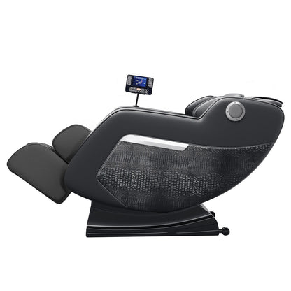 Fauteuil inclinable massant zéro gravité avec massage complet du corps, chauffage et audio Bluetooth intégré